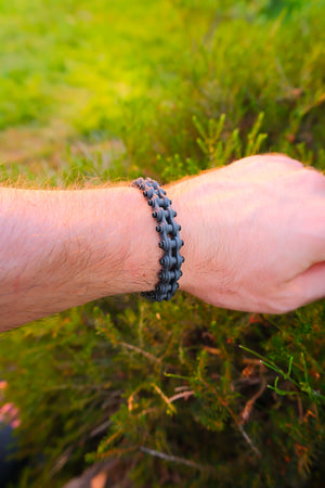 Motorsport chain bracelet