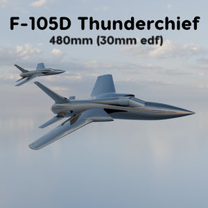 F-105D Thunderchief 480mm (30mm edf)