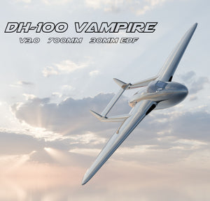 DH-100 Vampire 700mm (30mm edf)