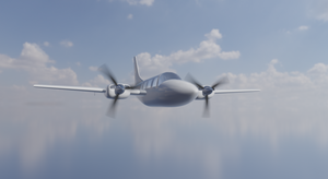 PA-60 Piper Aerostar 750mm