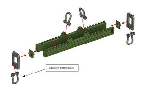 Spreader frame & Lifting beam 1/10 1/14