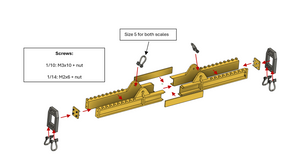 Spreader frame & Lifting beam 1/10 1/14
