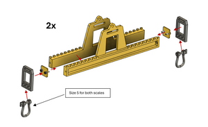 Spreader frame & Lifting beam 1/10 1/14